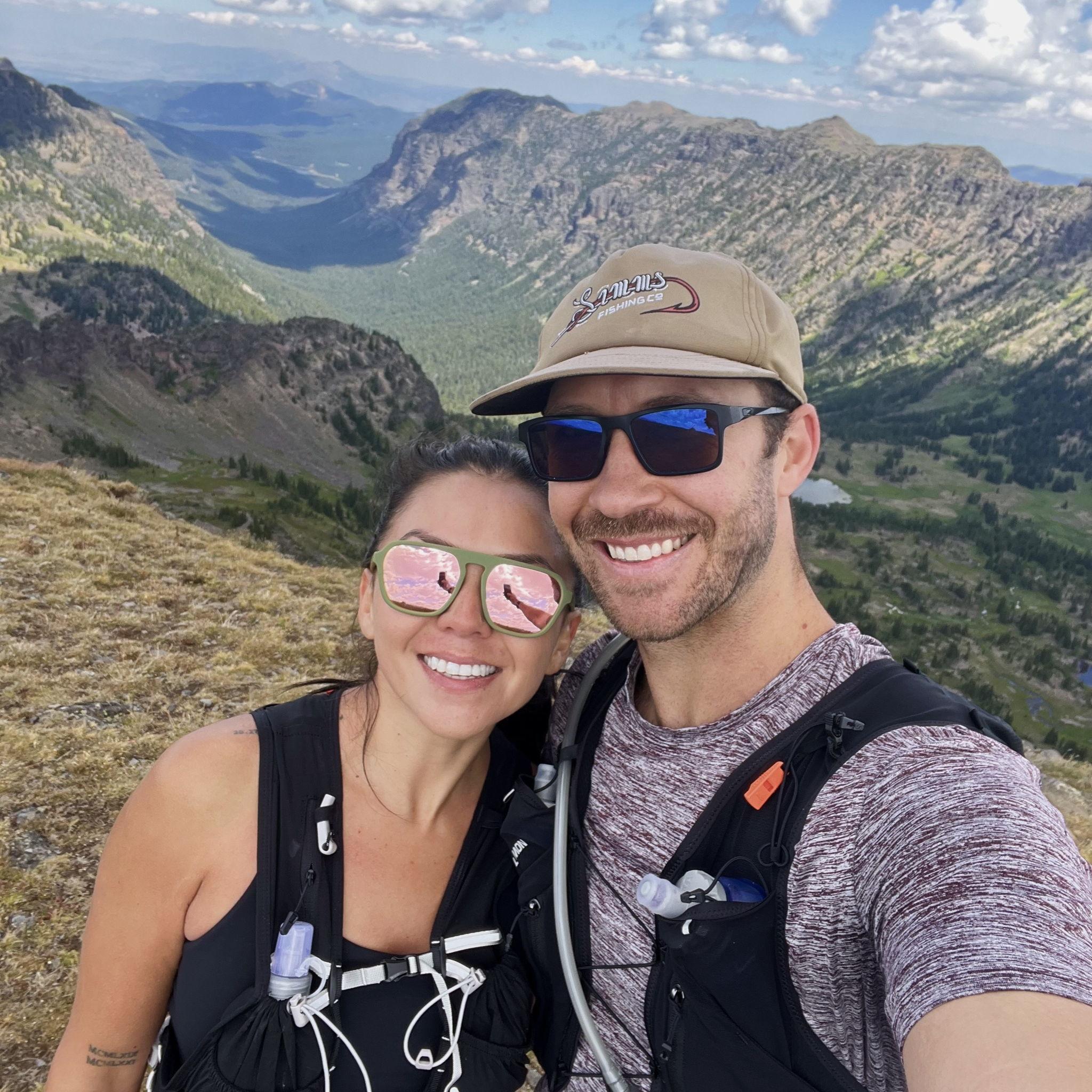August 3rd 2025– The day after running a 10k, T and Austen trail ran to Hyalite Peak for a total of 16 miles round trip. Incredible views with wildflowers and waterfalls along the way.