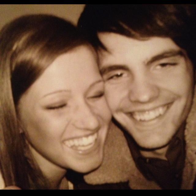 2007 - Valentine's Date as seniors in high school.