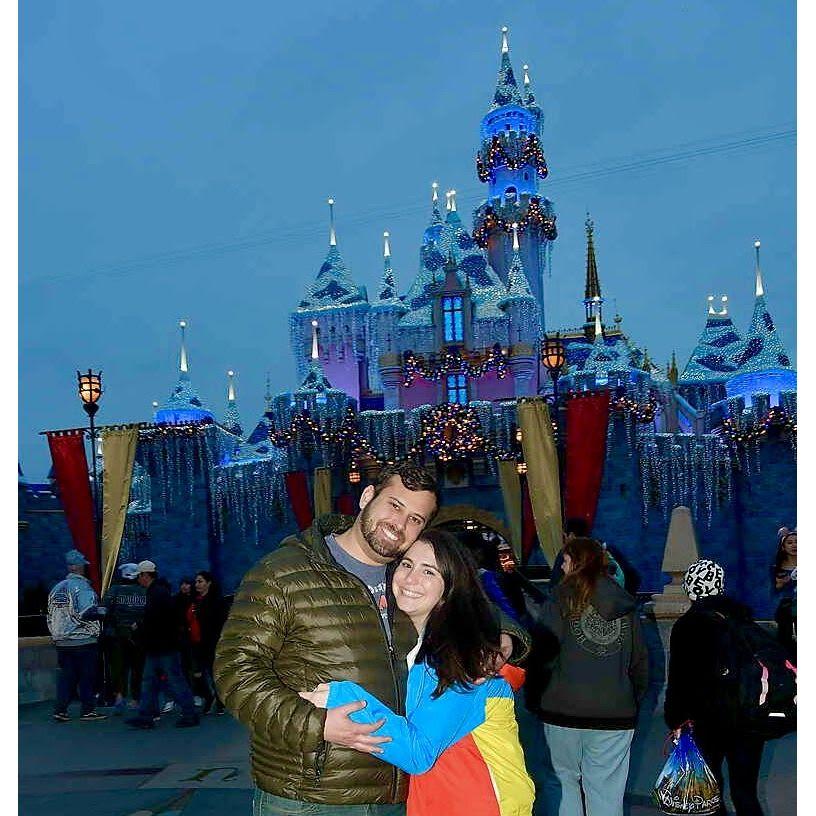 The first of many visits to the Happiest Place on Earth!