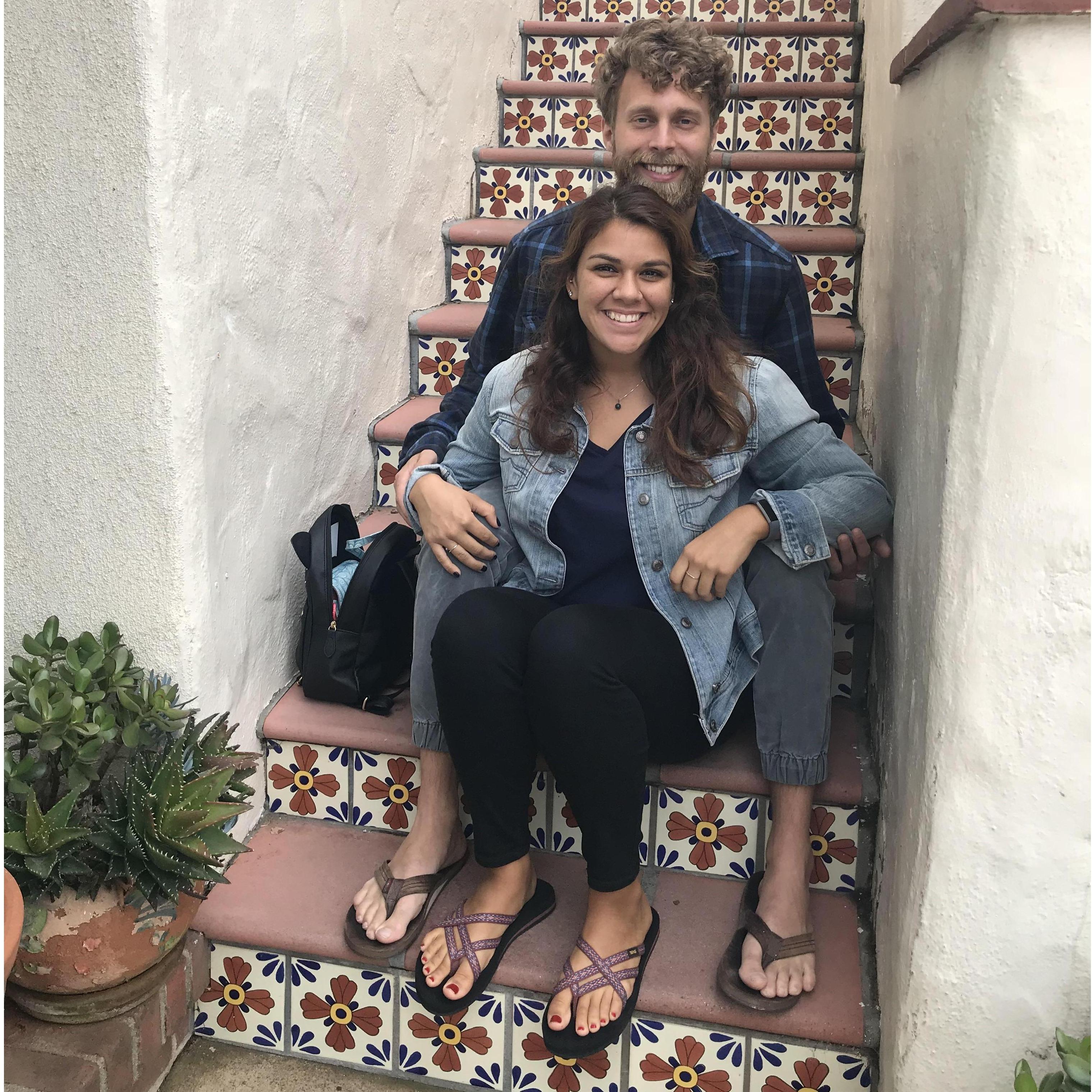 Hanging out in Old Town San Diego!