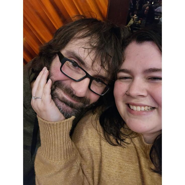 First night and dinner date after engagement, 2024