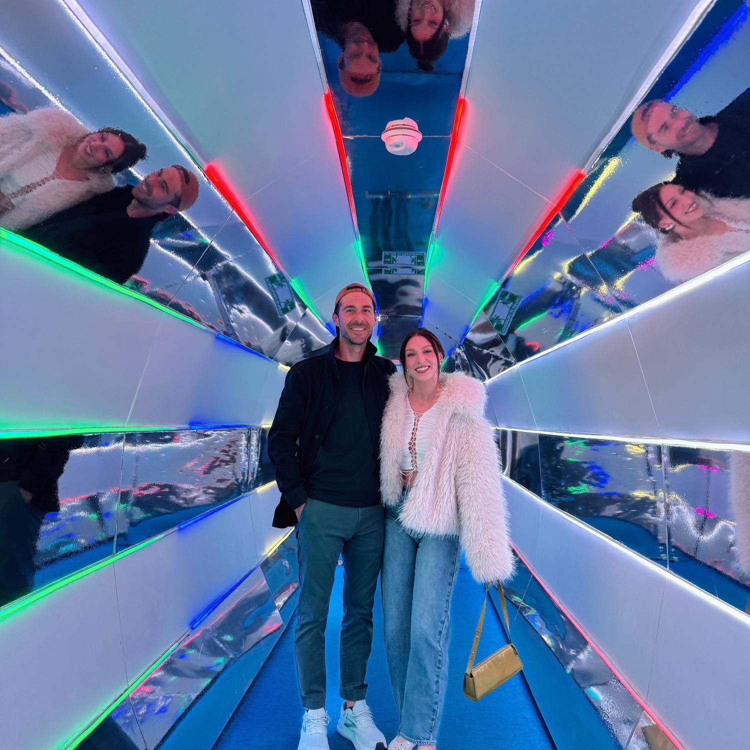 Mini Meow Wolf we stumbled across inside of an ice cream shop in Mexico City