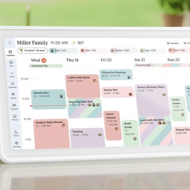 The Skylight Calendar 2 (Classic/White) with Plus Plan | Skylight