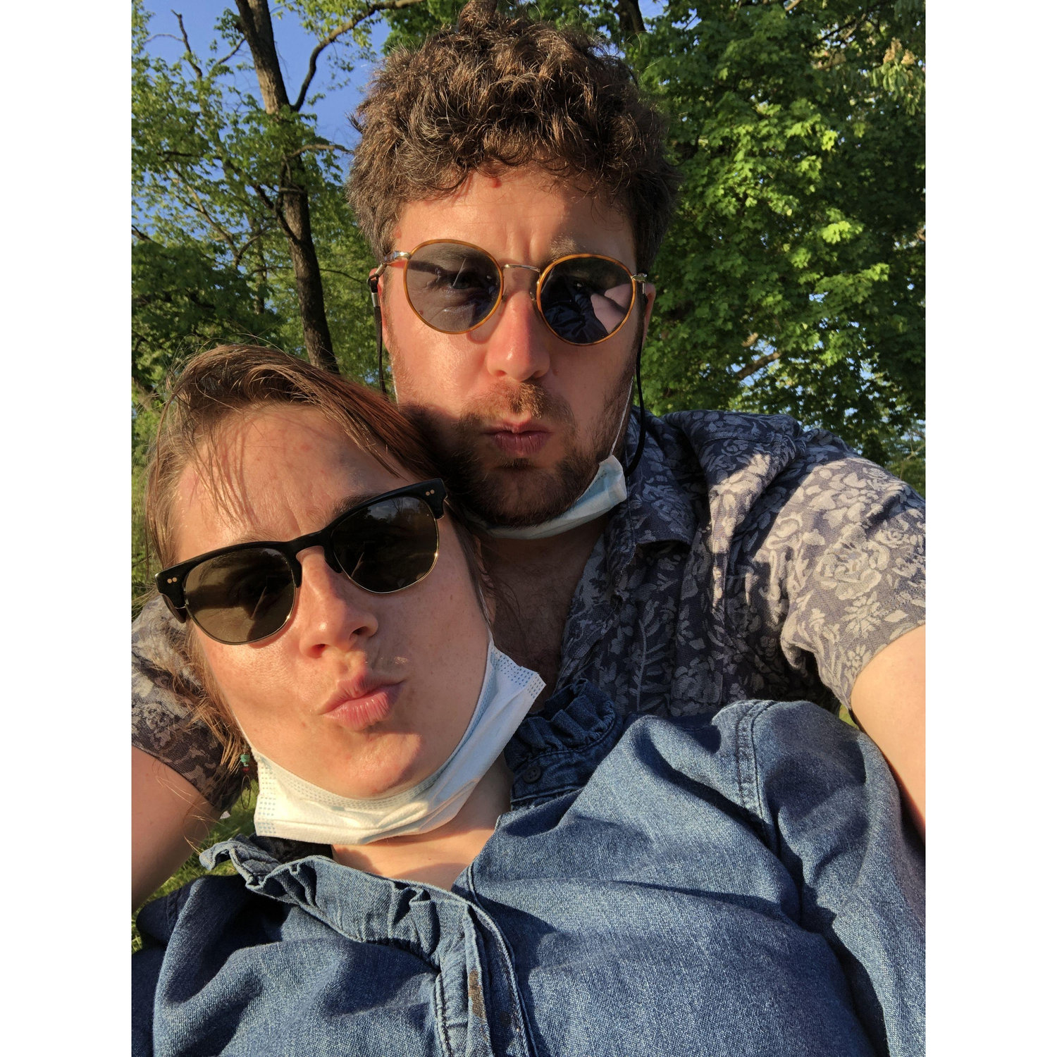 Covid-19 in Prospect Park, NY (May 2020)