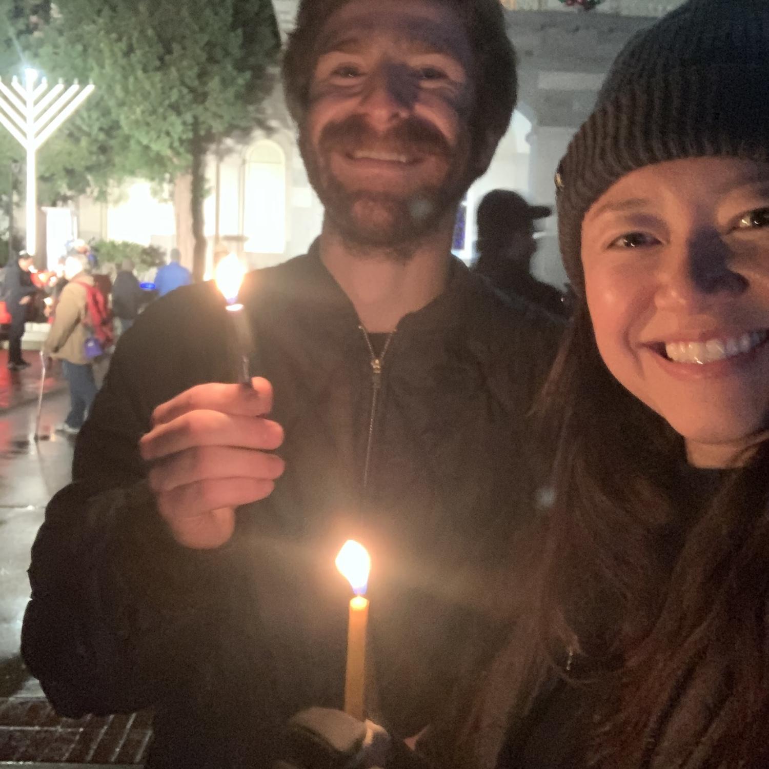 First night of Chanukah, Sacramento