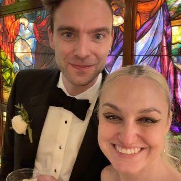 Celebrating Aaron and Delaney