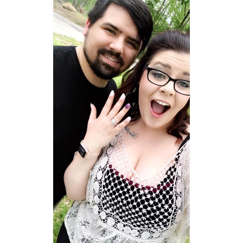 FINALLY engaged!