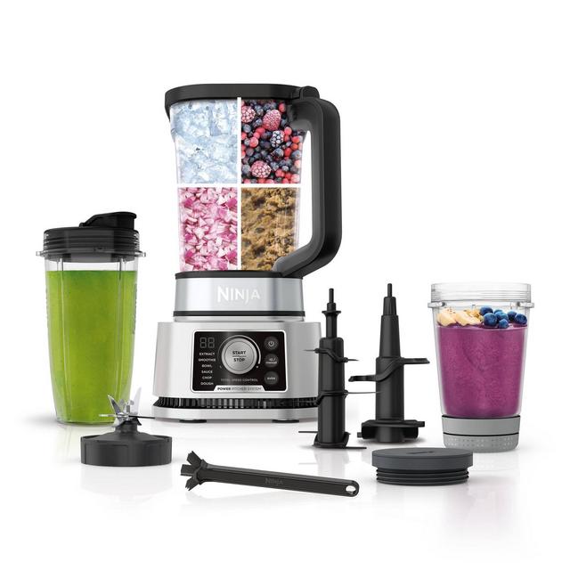 Ninja Foodi Power Pitcher System 4-in-1 Blender Smoothie Bowl Maker and Personal Blender with Exclusive Preset