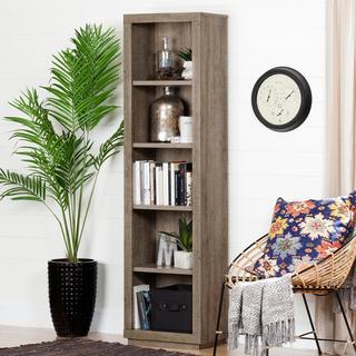Kanji 5-Shelf Narrow Bookcase