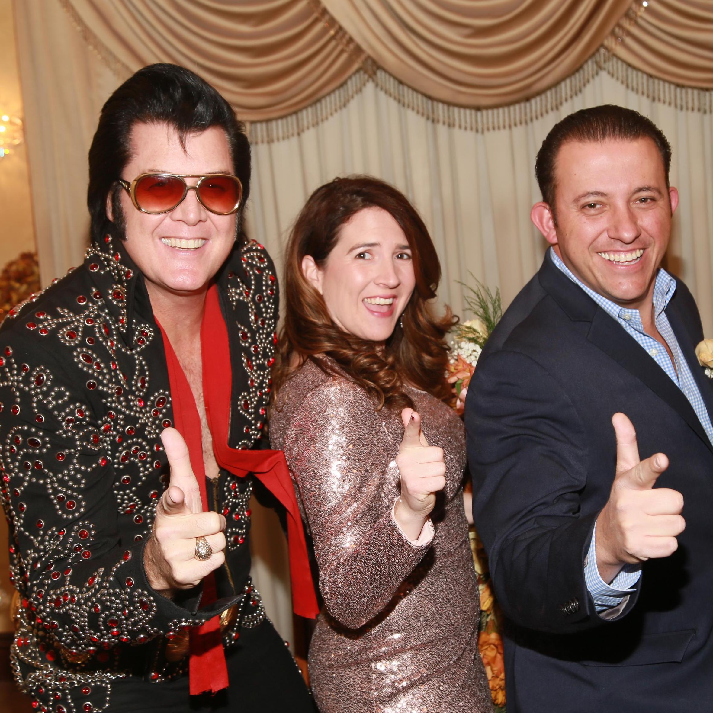 We got hitched with Elvis Presely in Las Vegas on January 12, 2019. It was the wedding we would never forget and laugh hard all the way through the ceremony!