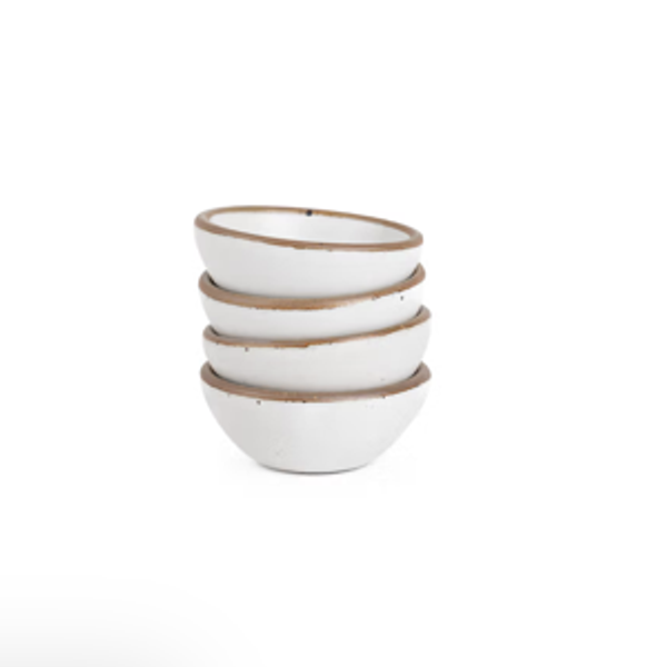 East Fork Bitty Bowl 4-Pack in Panna Cotta