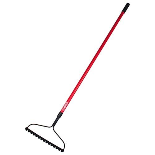 Bully Tools 92379 16" Bow Rake. 66". Fiberglass Handle.