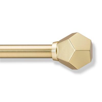 36"-66" Faceted Rod Soft Brass - Project 62&#8482;