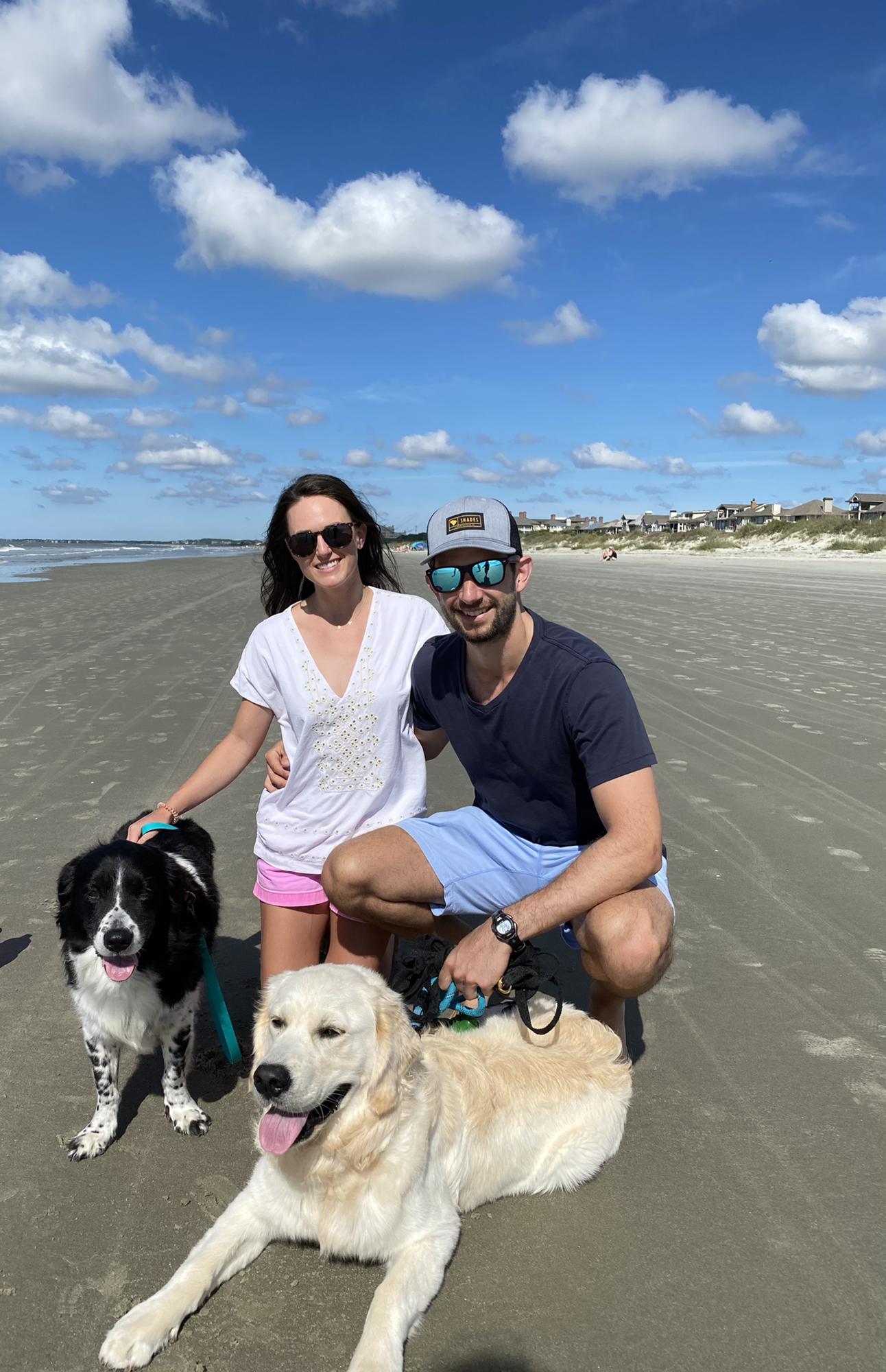 Memorial Day Weekend 2021! Such a fulfilling weekend seeing friends, Maverick’s first beach trip, golf and engagement pictures.
