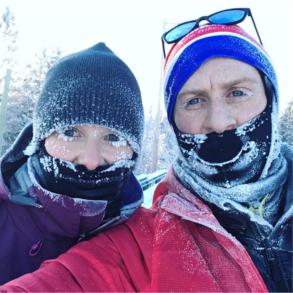 XC ski in Whitehorse Yukon, -35 degrees