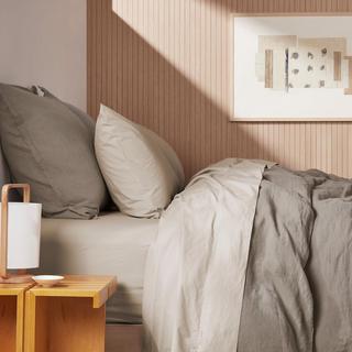 Brushed Cotton Fitted Sheet Set