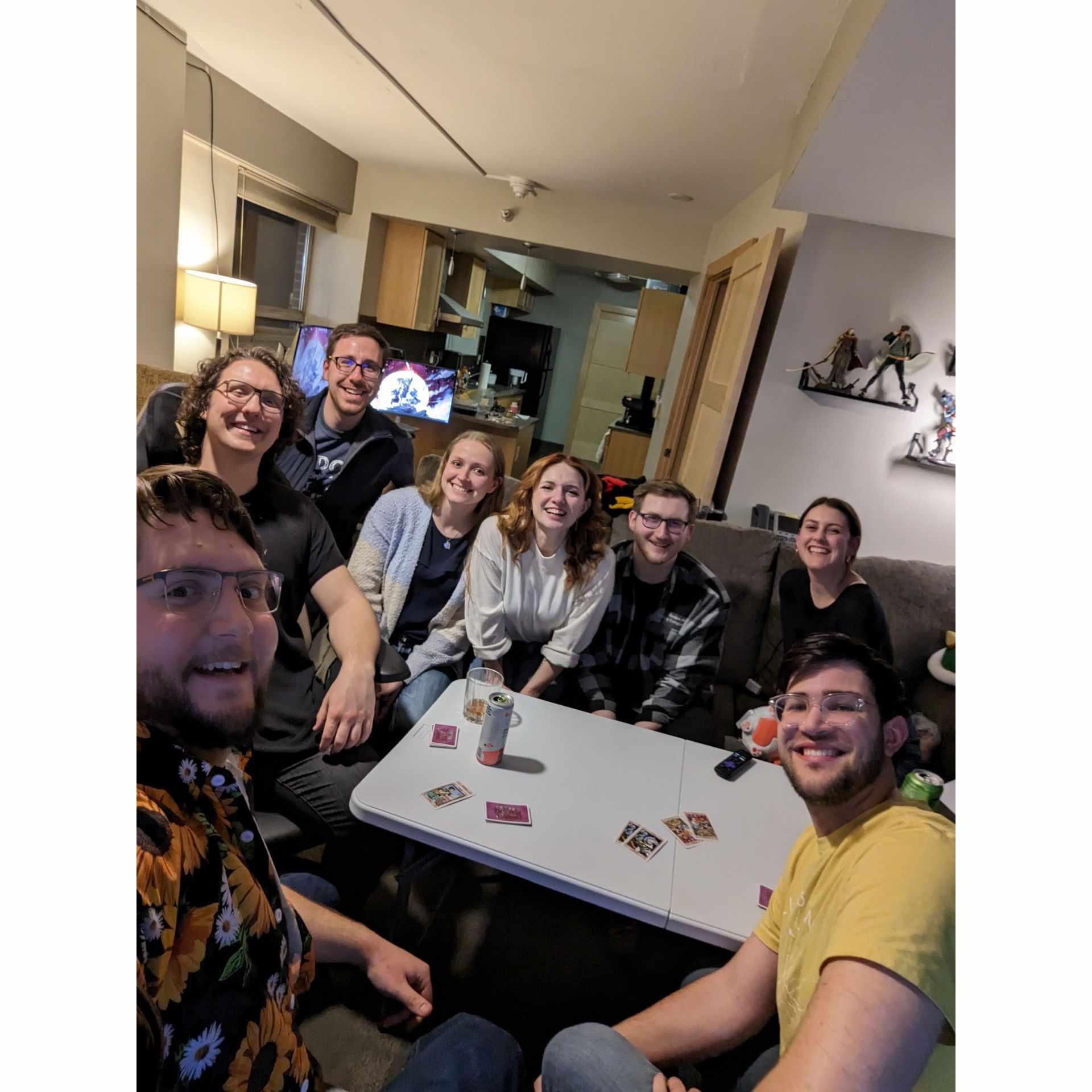 New Year's 2023 with Brendon, Cole, Mark, Leslie, Kristen, Josh, Rachel, and Tim!