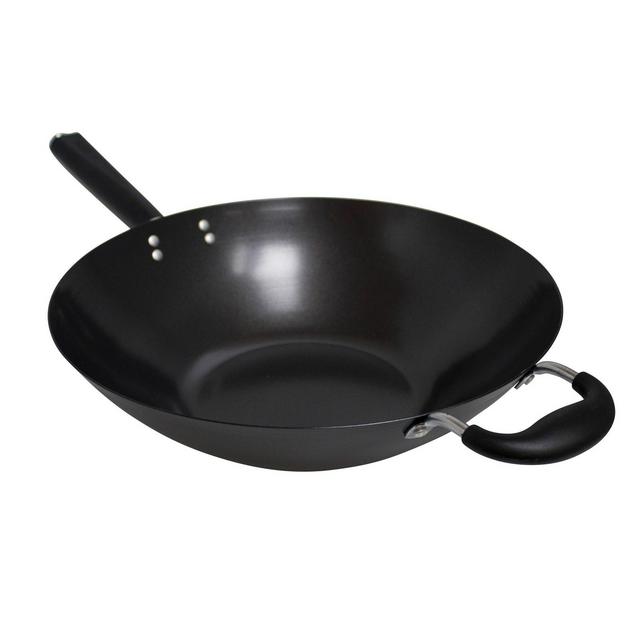 IMUSA 14" Coated Wok with Bakelite Handle