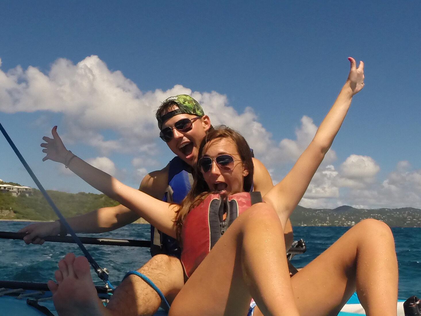 Pre-deployment getaway in St. Thomas 2014