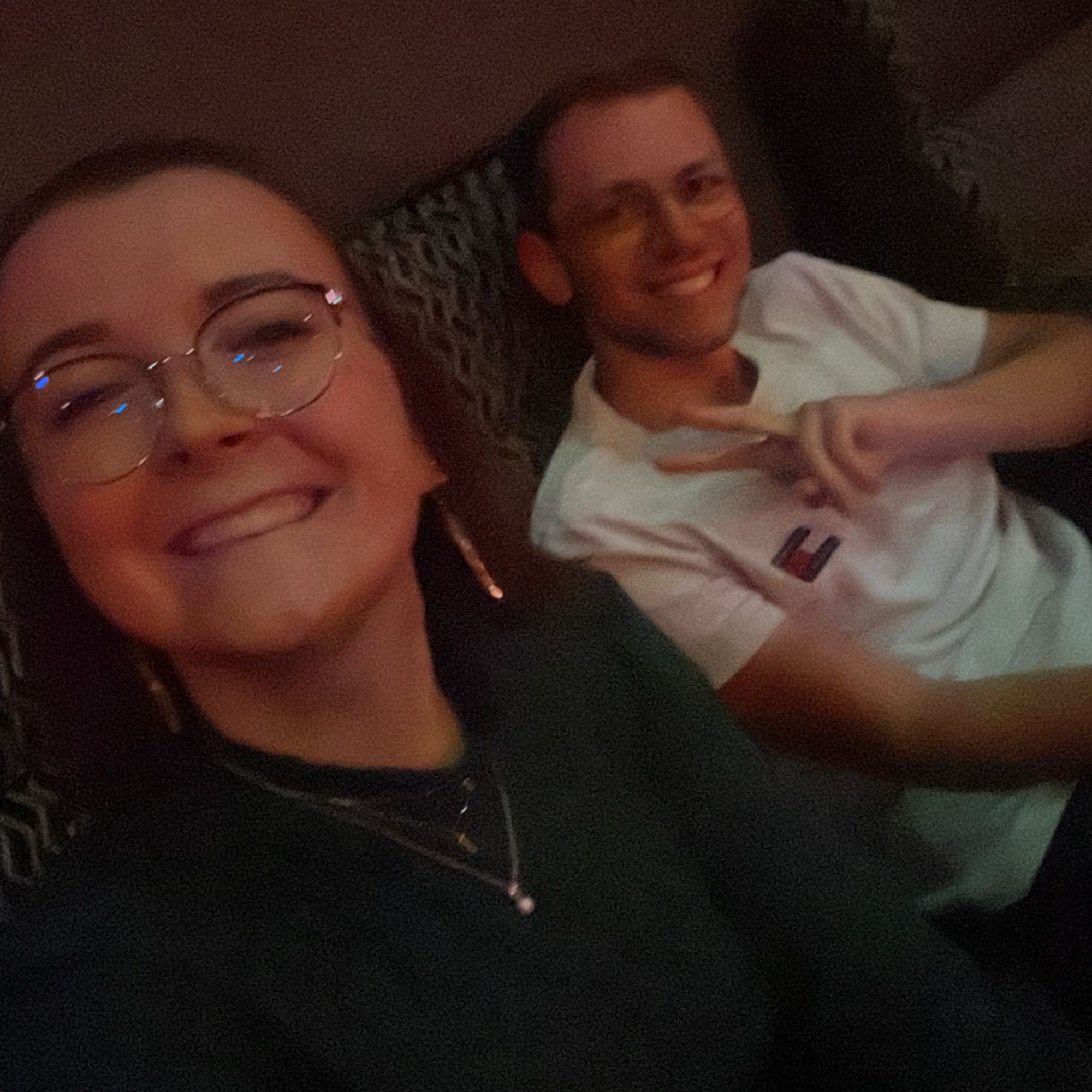 Das erste "Date" - da noch als Freunde, aber am Abend fiel der erste Kuss