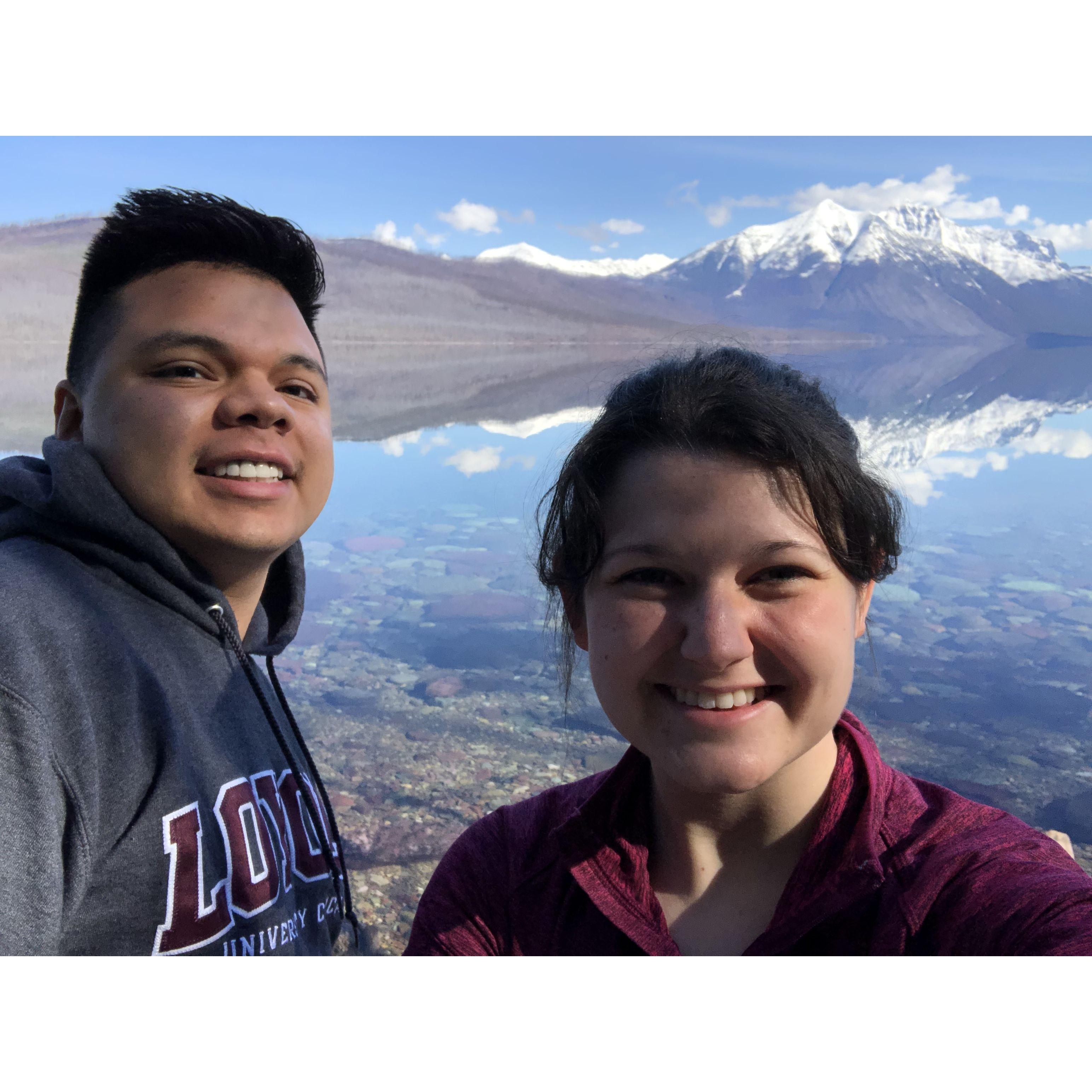 2019, Montana - Traveled to Glacier National Park together