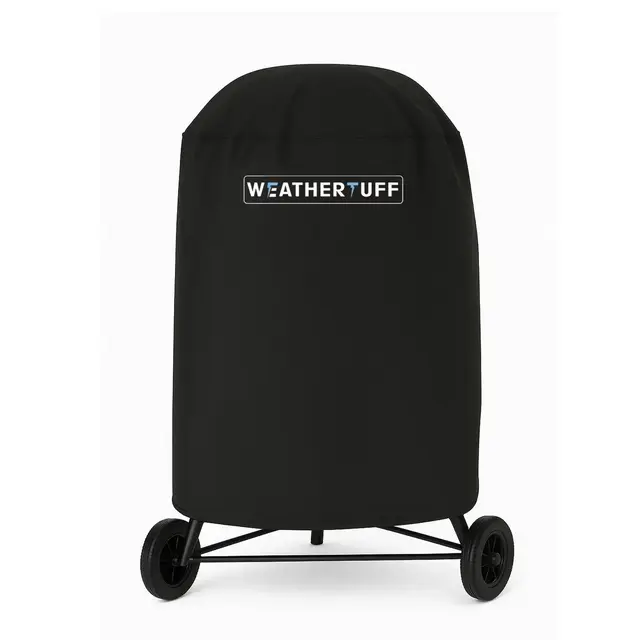 WeatherTuff 24" Kettle Style BBQ Grill Cover Black
