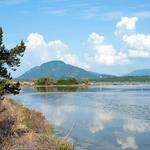Walk the length of Lake Korission