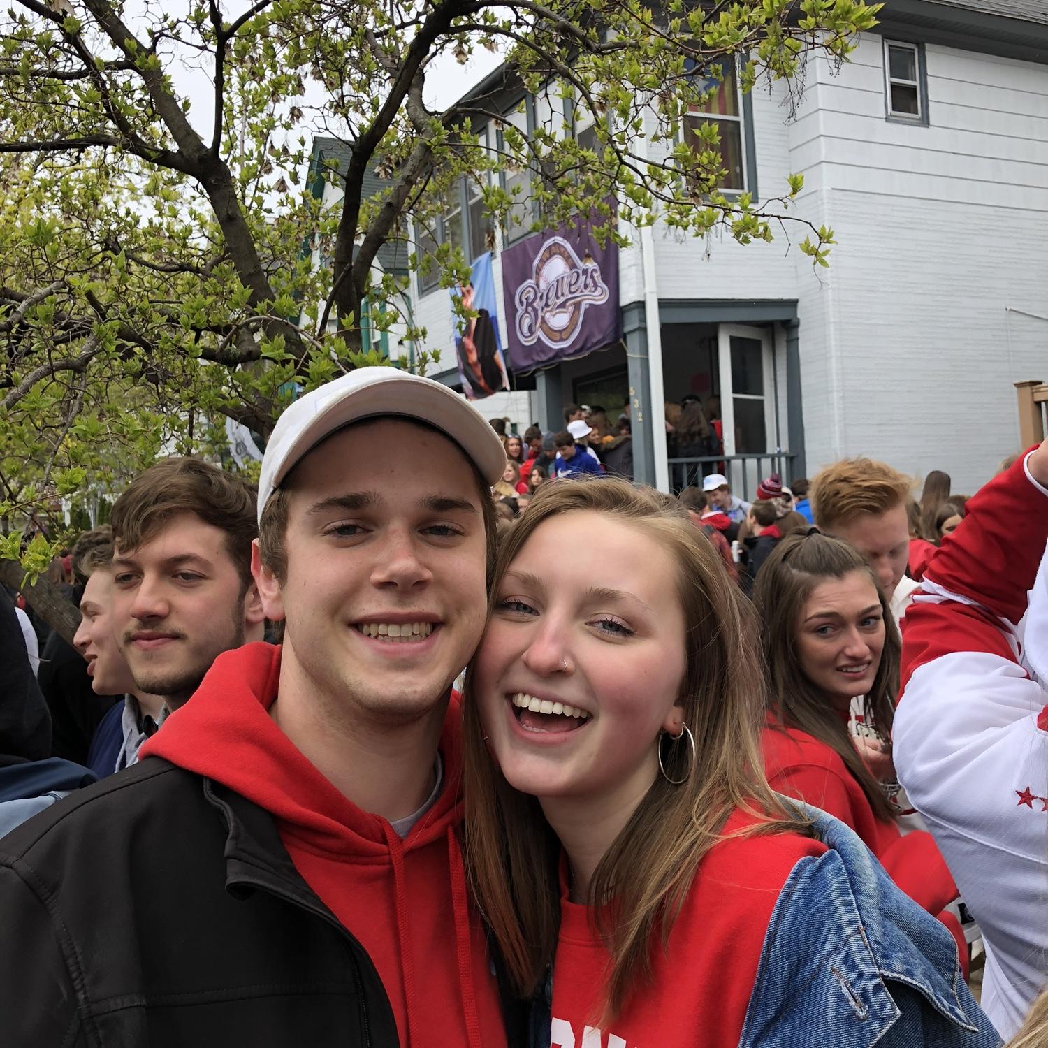 We met our freshman year at UW-Madison (in 2019) through mutual friends!