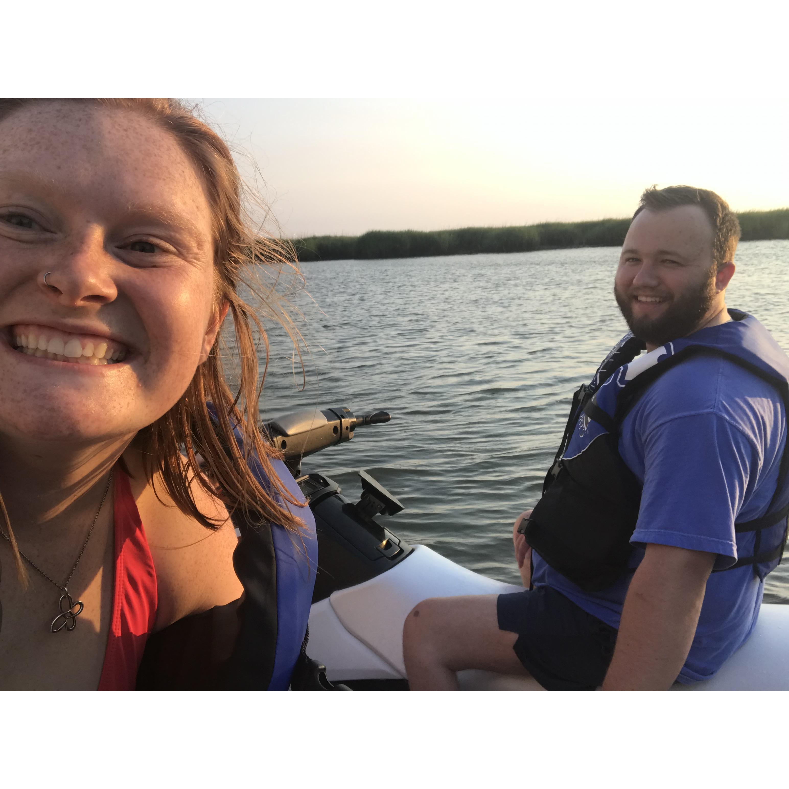 Jet Skiing on Tybee Island!