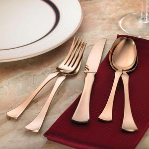 Copper Flatware 20 piece
