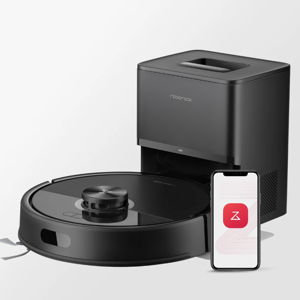 Roborock Q7 M5+ Robot Vacuum Cleaner And Mop, Dual Anti-Tangle System, For Pet Hair & Carpet, 10000Pa Suction, Self-Empyting Roborock Q7 M5+ - Black