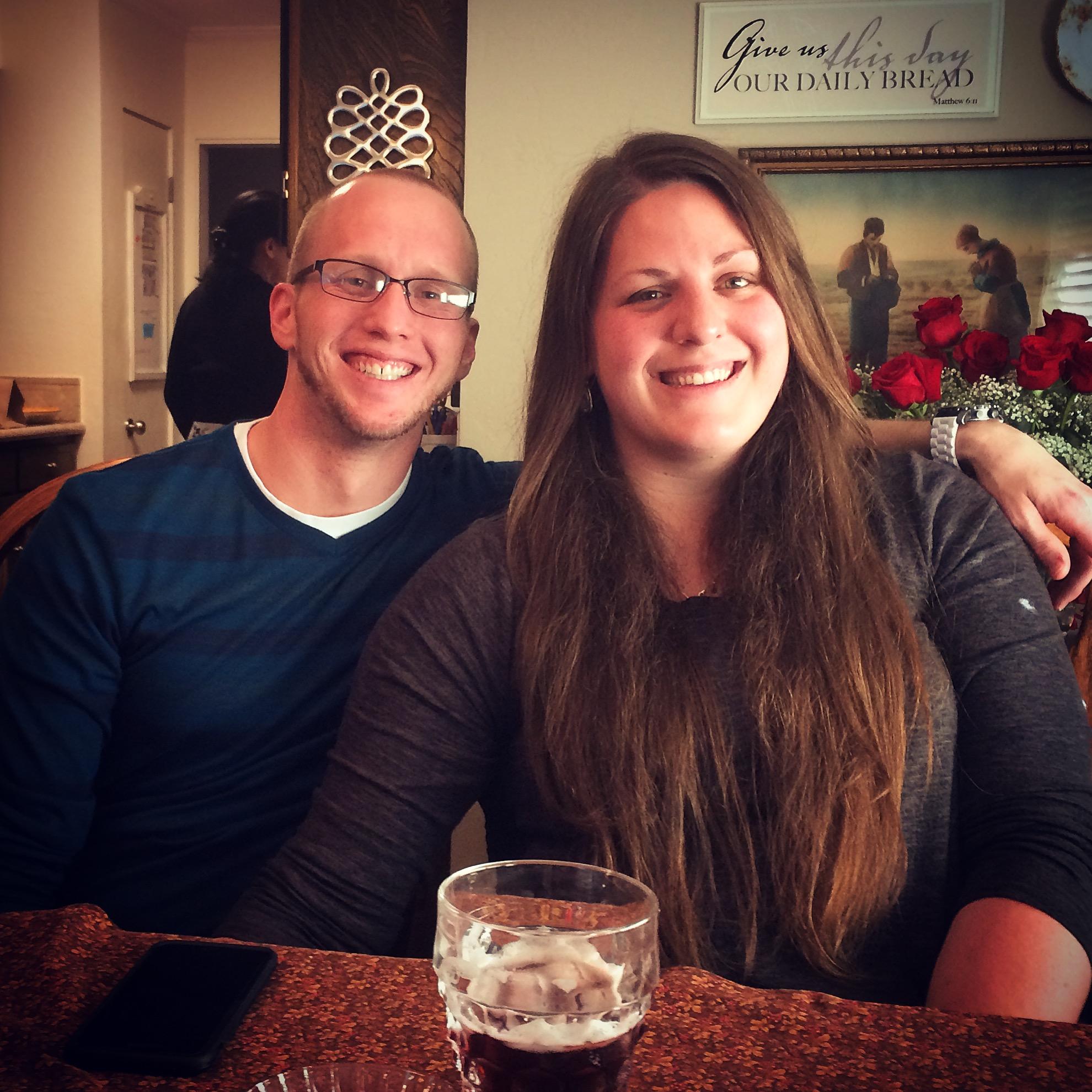 Our first Thanksgiving as a couple!