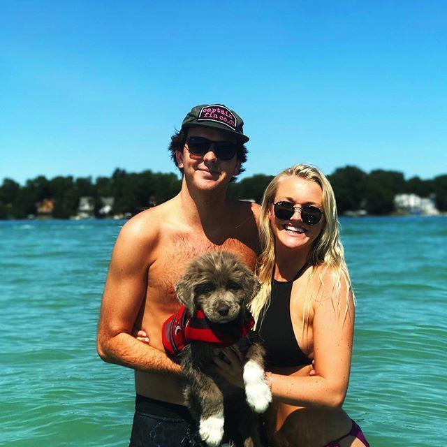 First time bringing Blue to the lake!