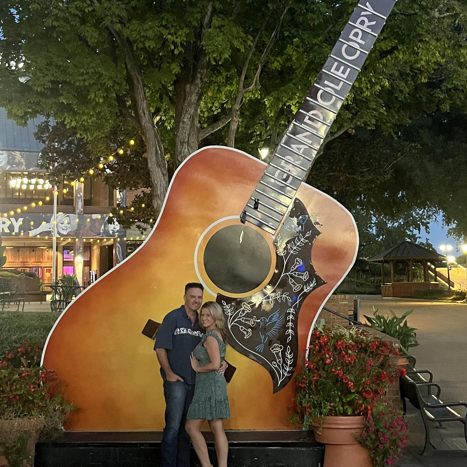 Trip to the Grand Ole Opry in Nashville! We saw many amazing artists including Old Crow Medicine Show who sings "Wagon Wheel" which happens to be one of the iconic songs that Mike's band plays.
