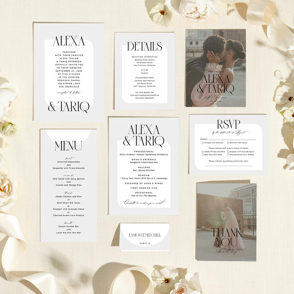 Zola save the dates seibel photo