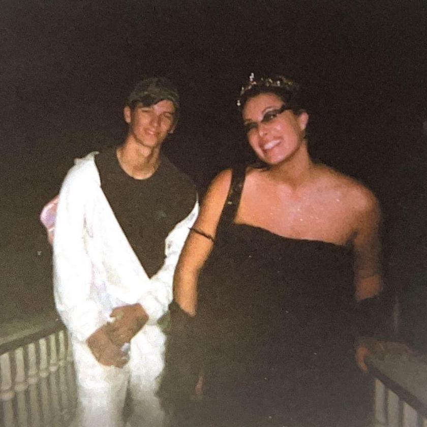 The very first night we met! I spotted Carson from across the room and told my friend he was going to be mine. I knew from day one ;)