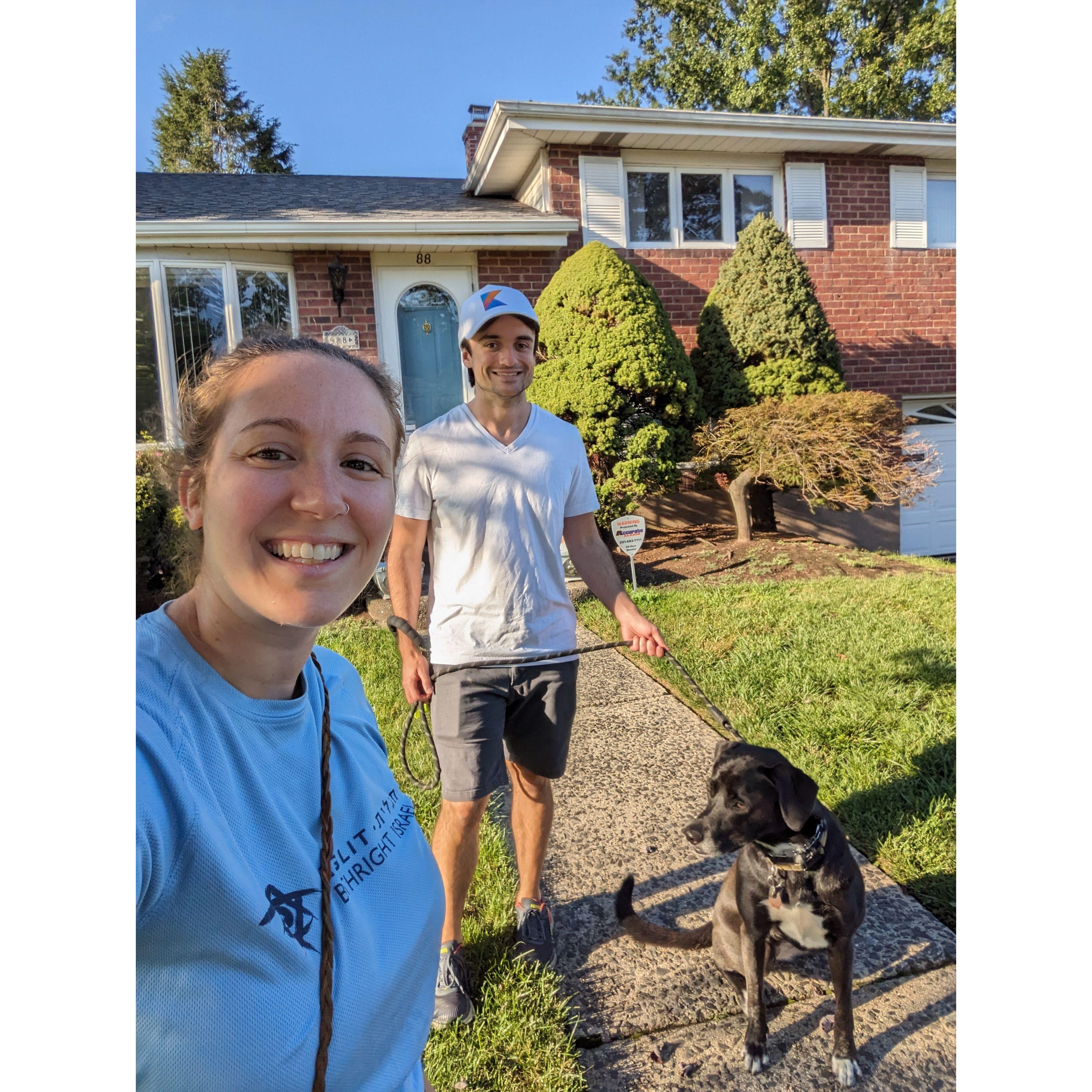 First day as homeowners! Sept. 2023