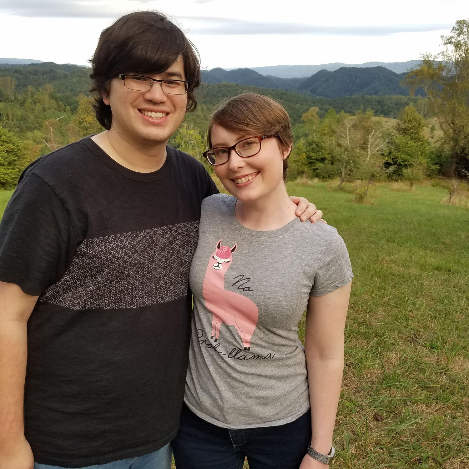Visiting Kaslin's family in Scott County, VA in 2019.
