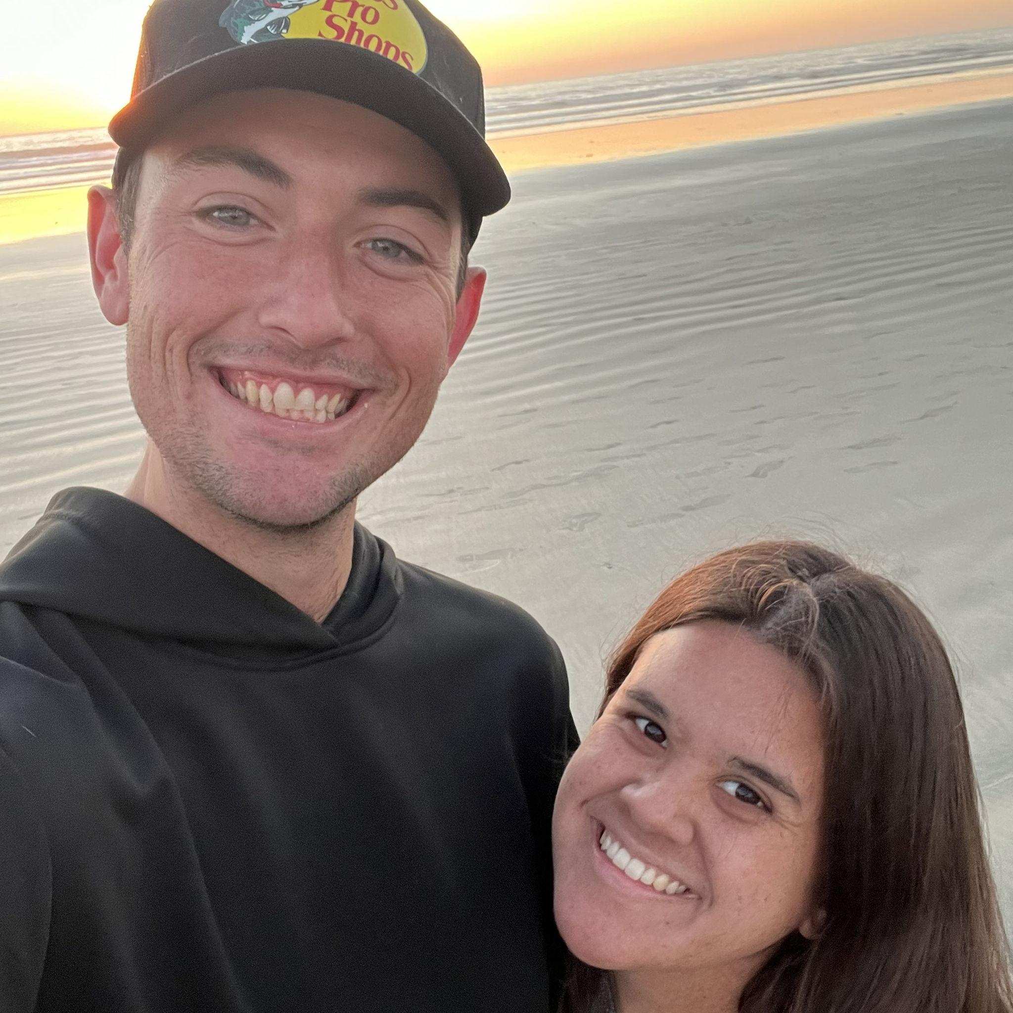 We love spending time at the beach!