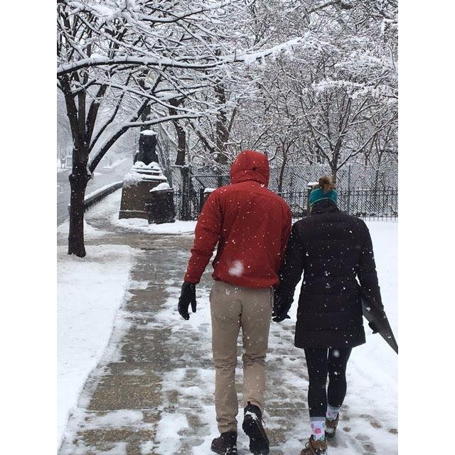 Rare snow day in DC - 2018