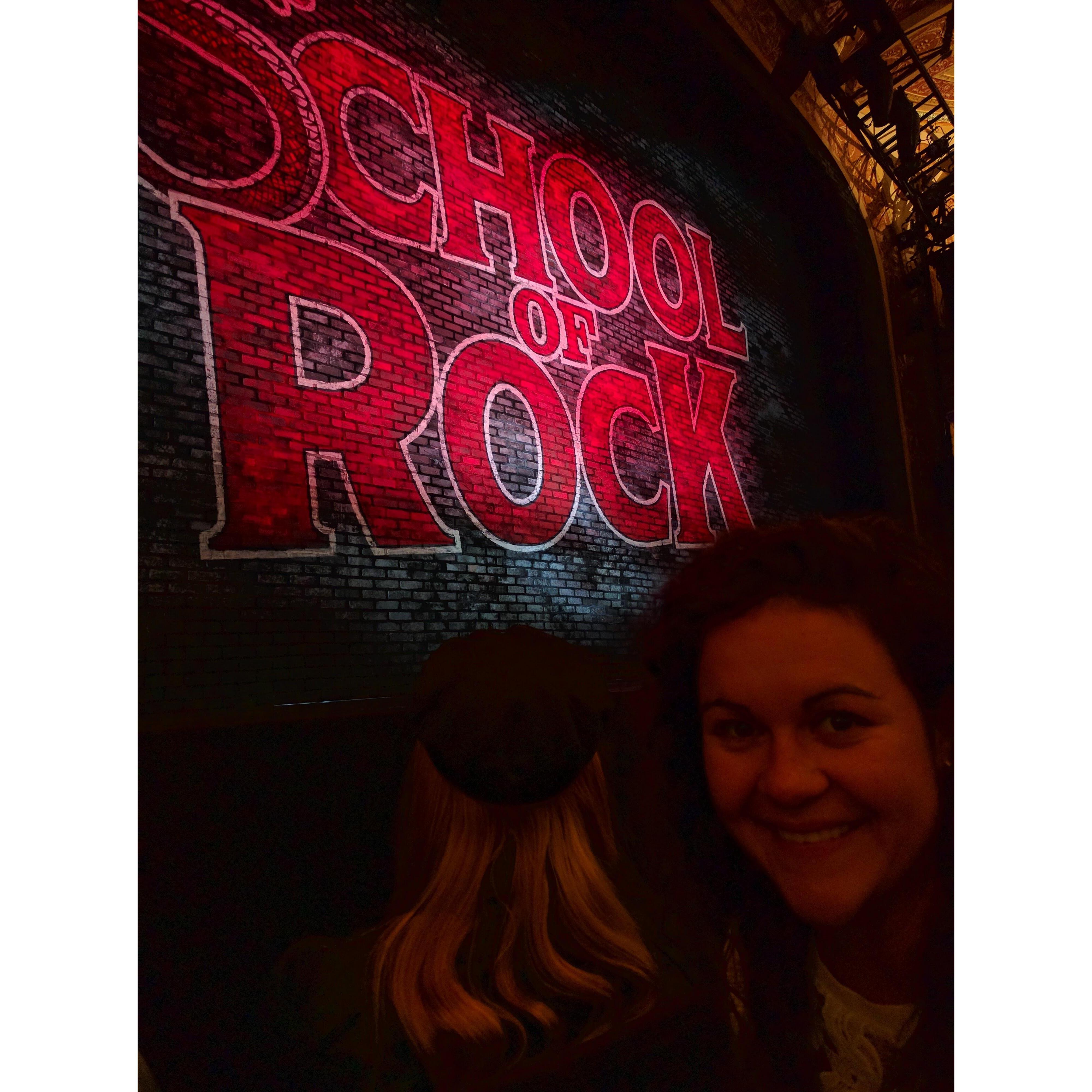 Surprise date! School of Rock.
