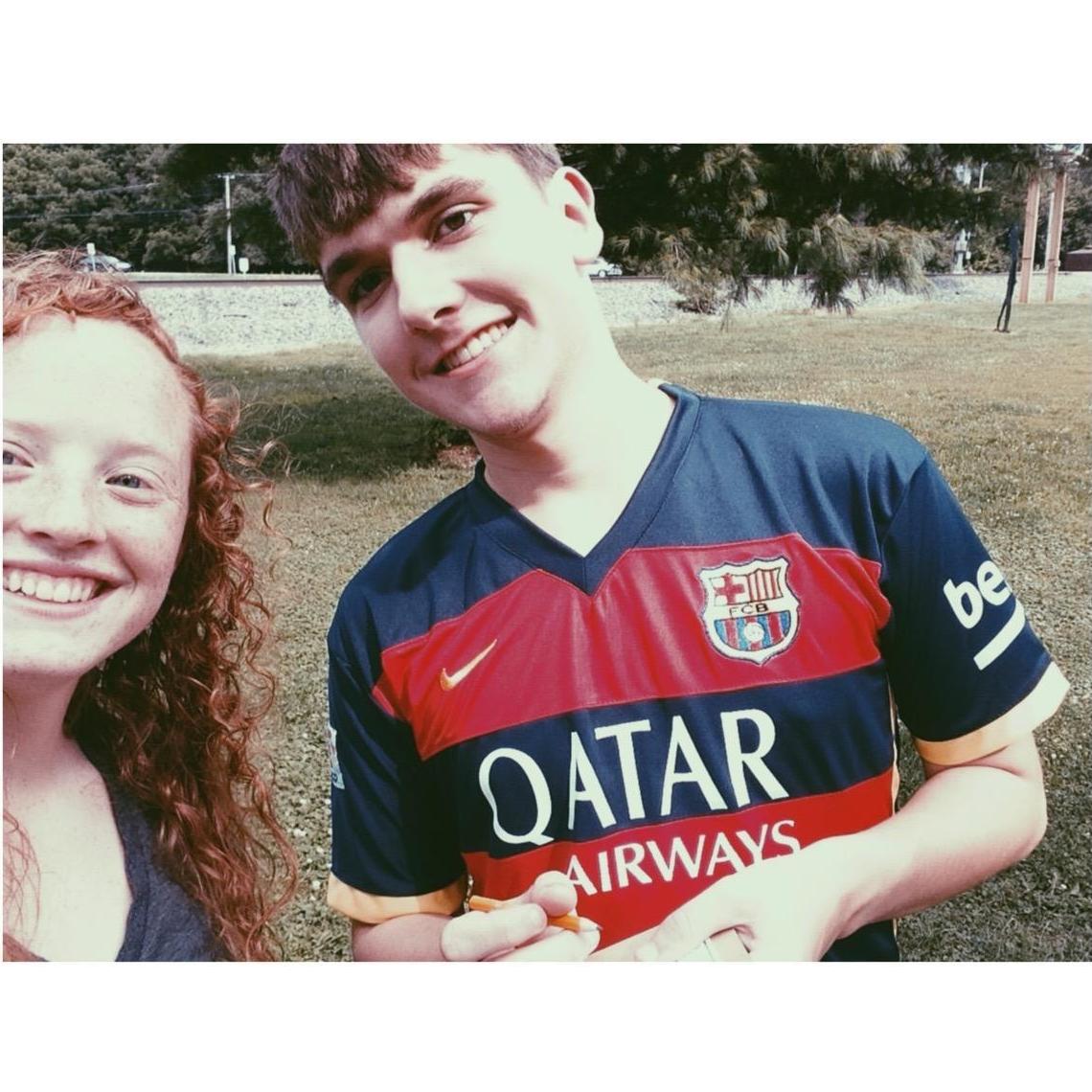 Our First Date at River's Edge Mini Golf Course
July, 2015.