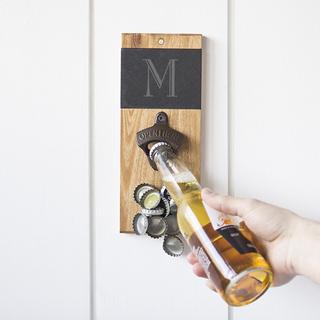 Personalized Wall Mount Bottle Opener