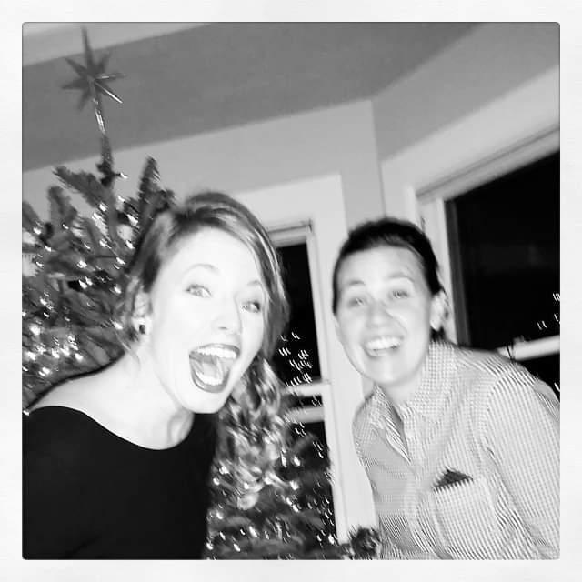 Our first Holiday party together.