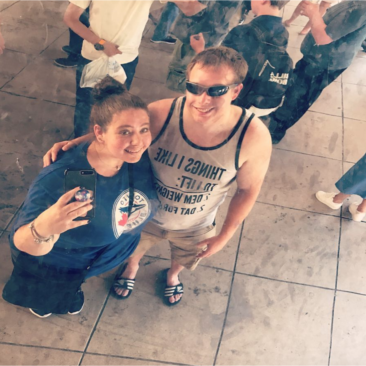 Obligatory "bean" picture during a trip to the city