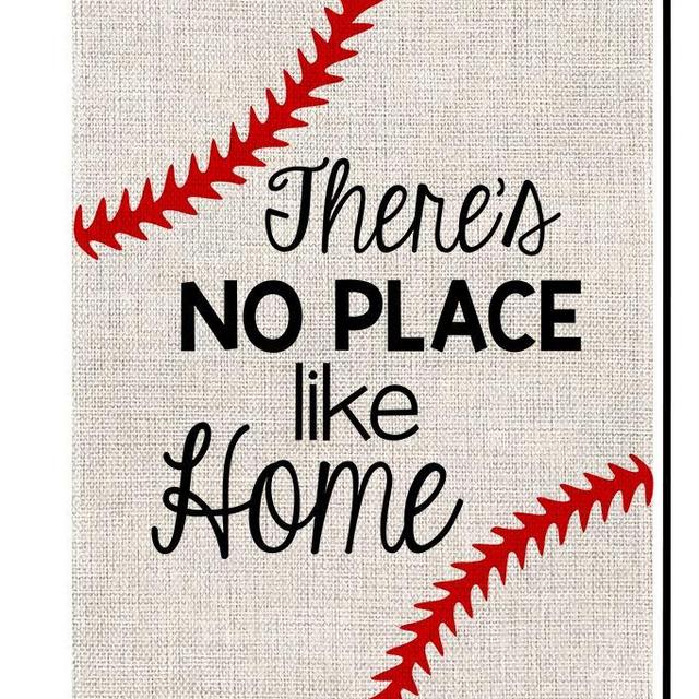 Baseball Garden Flag