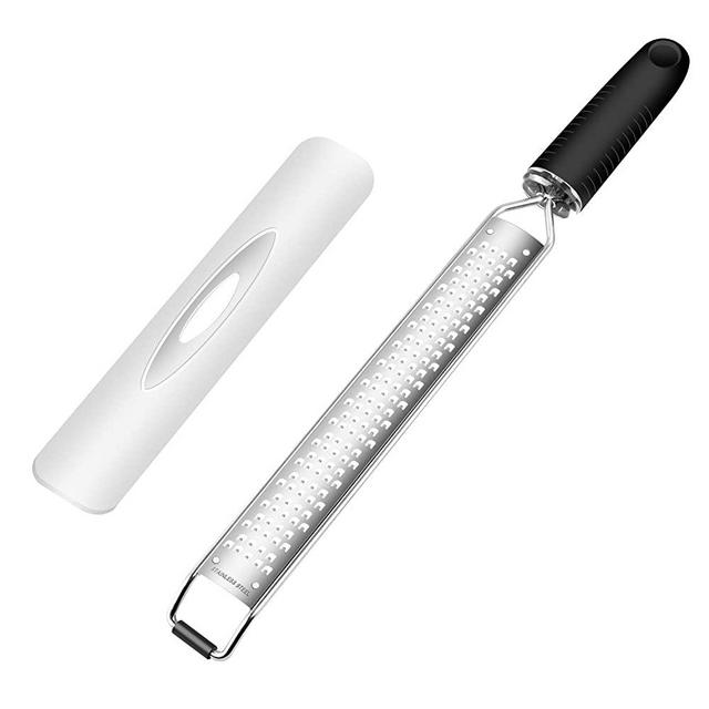 Lemon Zester, McoMce Zesters for Kitchen, Best Zester, Stainless Steel Lemon Zesters for Kitchen, Durable Graters for Kitchen, Special Grater for Chocolate, Vegetables, Fruits, Cheese, Citrus