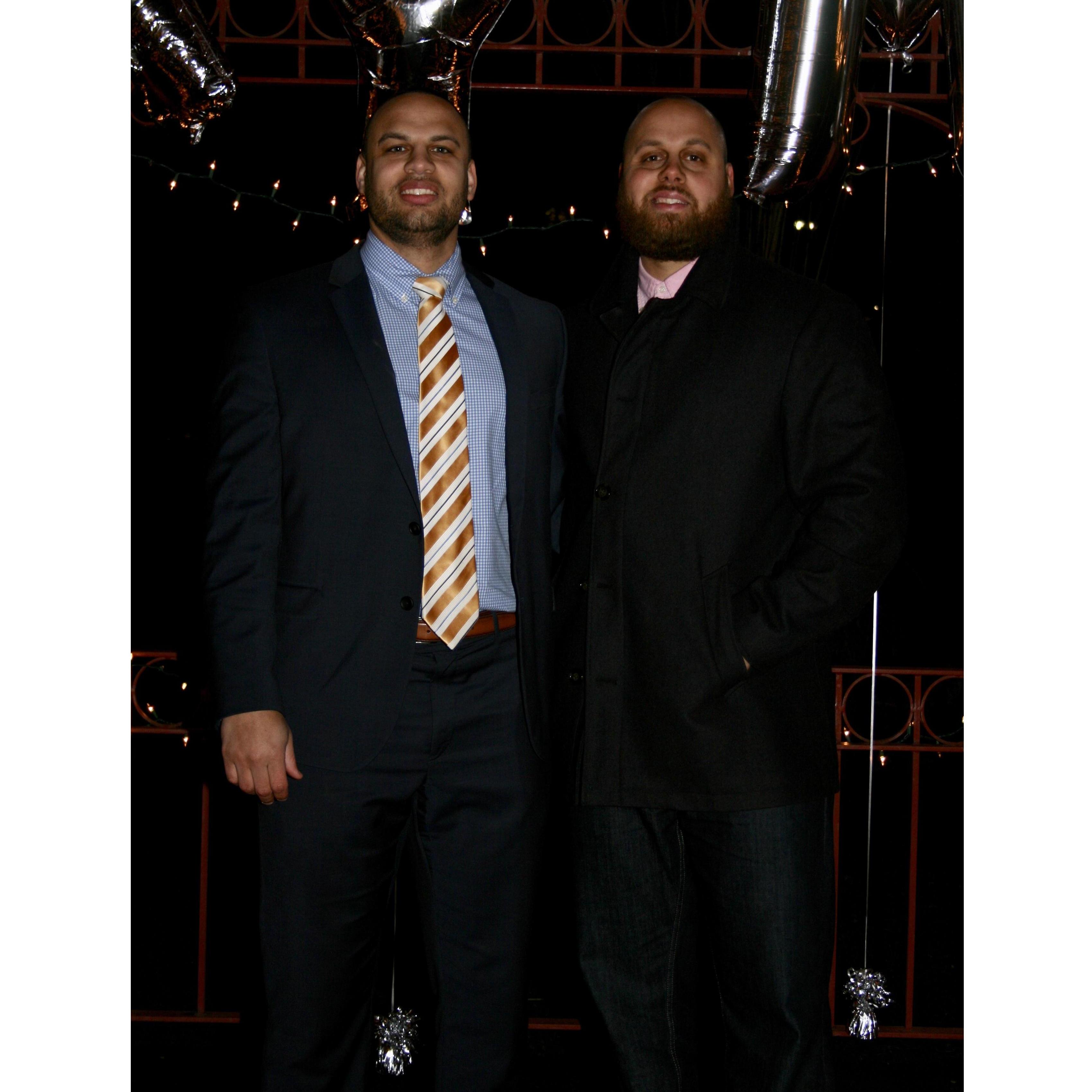 Brothers - Tristian has always been one of our biggest supporters!