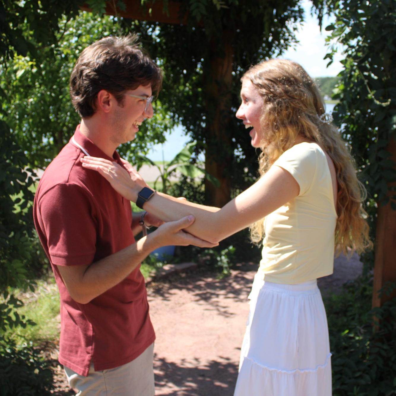 The moment that things started to sink in that Joel just proposed