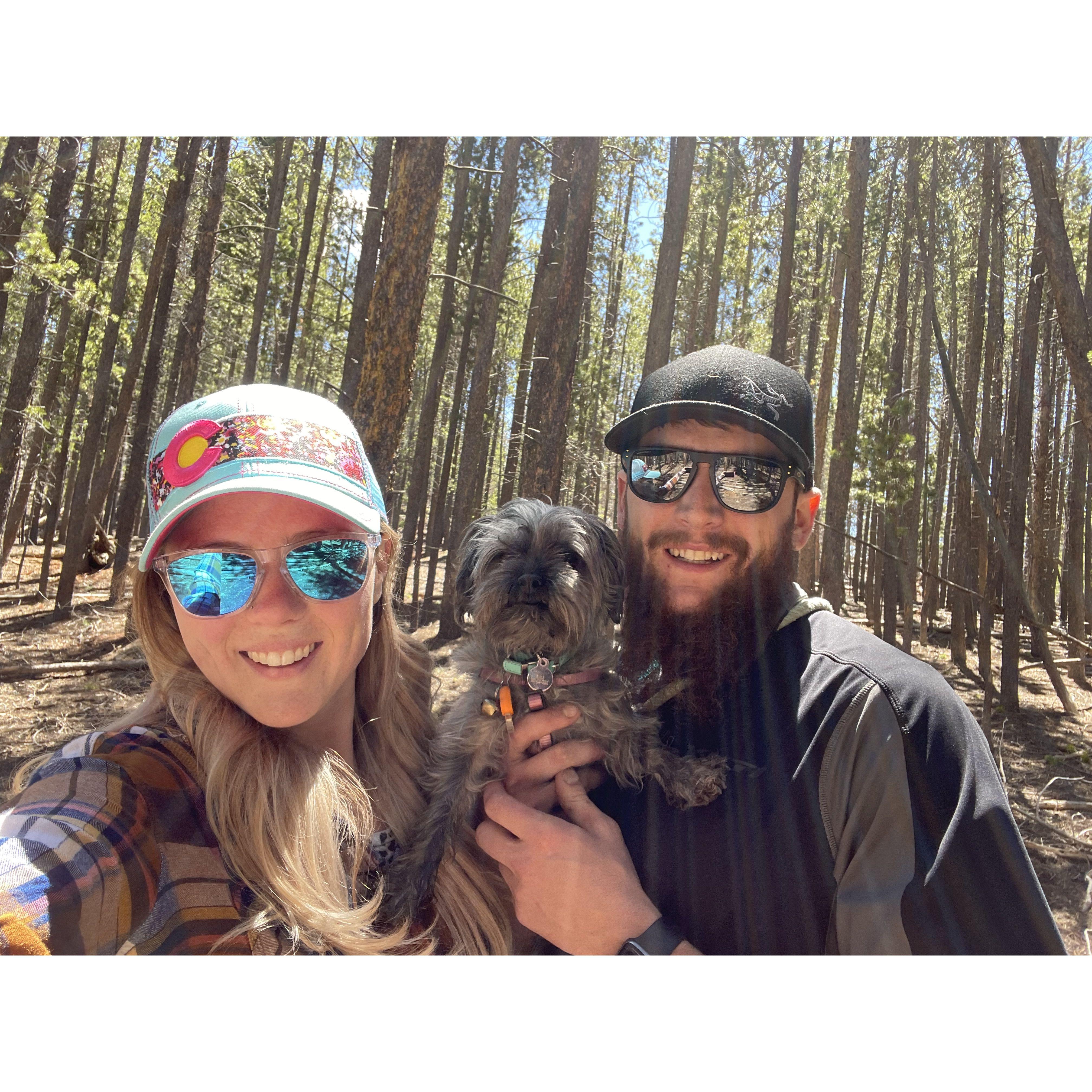 Hiking around Crystal Lakes